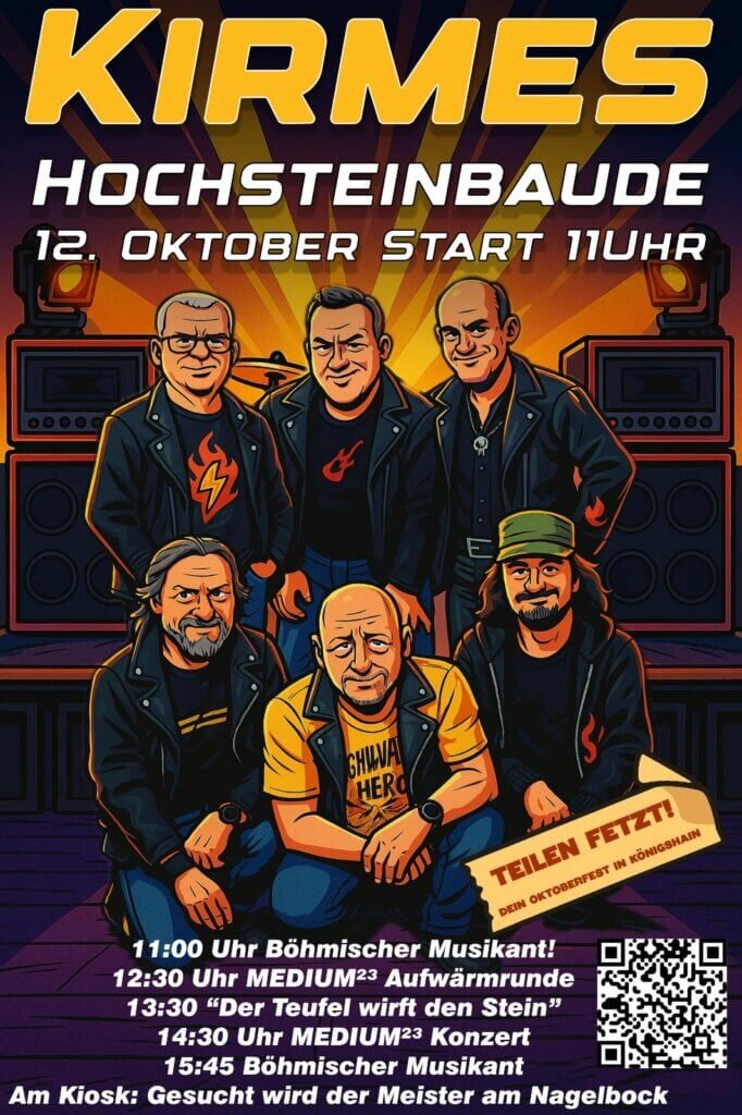 Kirmes Hochsteinbaude Königshain